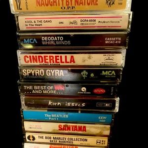11 Cassette Tapes Misc Genre